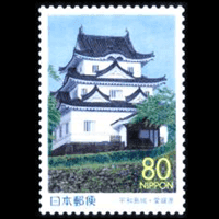 宇和島城切手