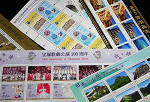 日本切手(バラ切手・シート切手)